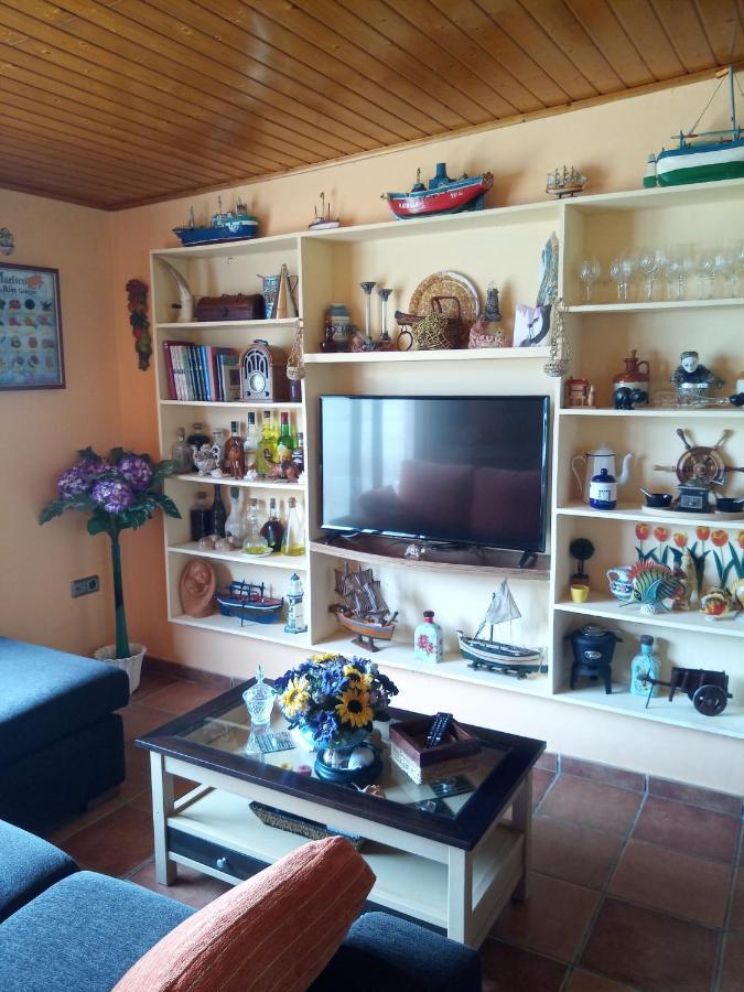 Casa Con Jardin En Primera Linea De Playa O Grove Εξωτερικό φωτογραφία