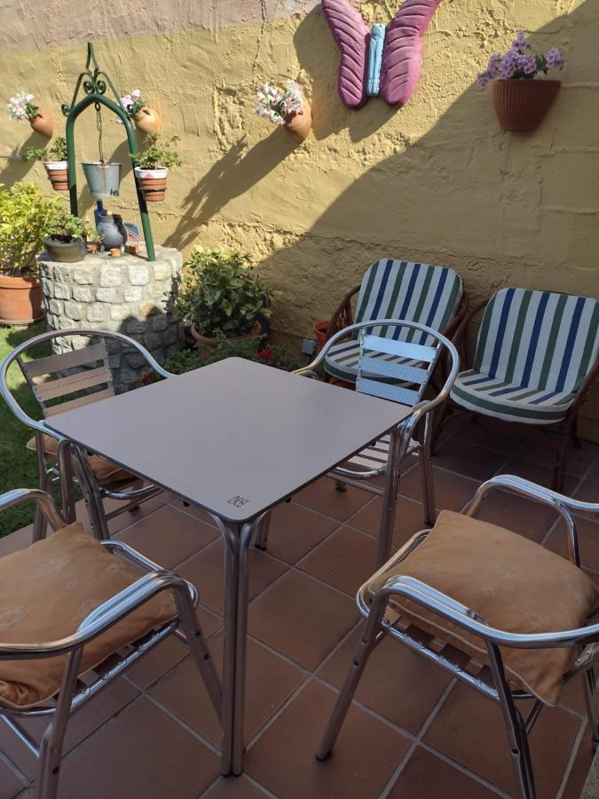 Casa Con Jardin En Primera Linea De Playa O Grove Εξωτερικό φωτογραφία